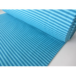 Ringelbündchen türkis Bündchen gestreift